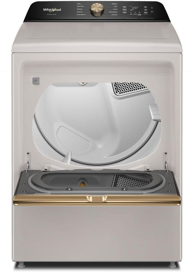 Whirlpool® 7.5 Cu. Ft. Fresh Linen Smart Gas Dryer with Steam Iron and AI Dry-1