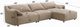 ACME Furniture Veata 3-Piece Light Brown Sectional Sofa-2
