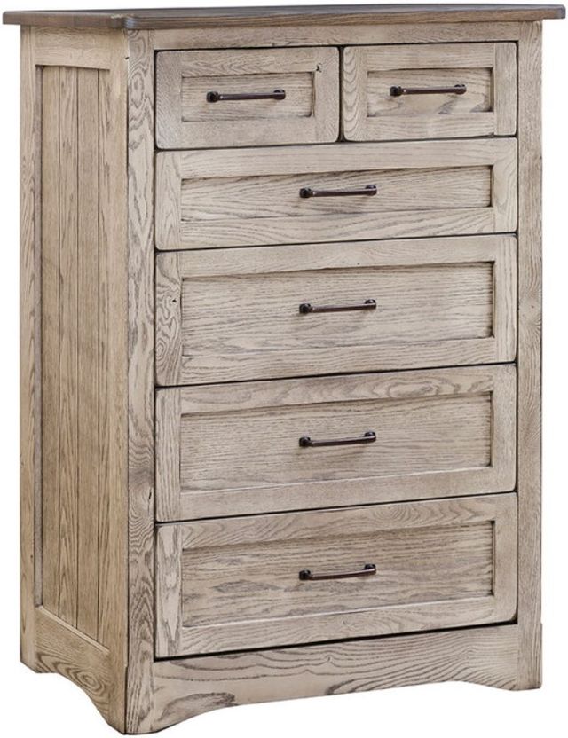Country Classic Collection Customizable Farmstead Chest of Drawers-0