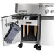 Napoleon Prestige® Stainless Steel Under Grill Storage Carts (Two)-4