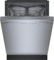 Bosch® 300 Series 24" Fingerprint Resistant Stainless Steel Front Control Built In Dishwasher-2