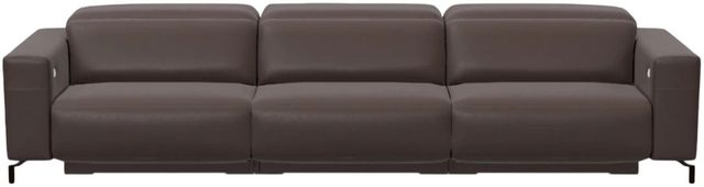 American Leather® Customizable Monza 3-Piece Leather Power Reclining Sectional-1