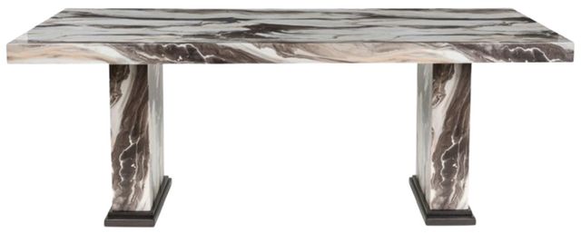 Signature Design by Ashley® Jeshina Beige/Dark Brown Dining Table-2