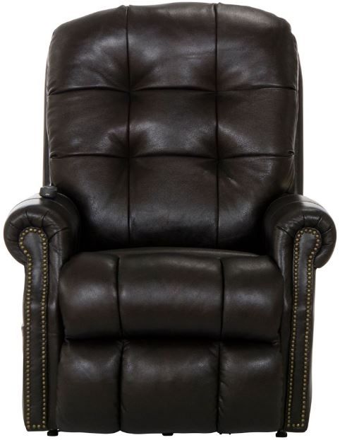 Catnapper® Madison Chocolate Power Lift Lay Flat Recliner with Heat and Massage-1
