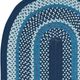 Capel Rugs Out East Harbour 24" x 8' Oval Runner Rug-1