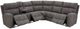 Signature Design by Ashley® Next-Gen DuraPella 6-Piece Slate Power Reclining Sectional-1