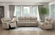 Homelegance® Pagosa Brown Manual Double Reclining Sofa-1