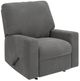 Signature Design by Ashley® Seyler Lane Graystone Manual Rocker Recliner-0