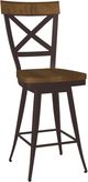 Amisco Customizable Kyle Swivel Counter Stool-0