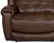 Franklin™ Corwin Dakota Brown Leather Double Manual Reclining Sofa-3