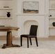 Moe's Home Collection Monte 2-Piece Dark Brown Dining Side Chair Set-4
