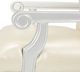 Michael Amini® Hollywood Swank Creamy Pearl/Silver Desk Chair-4