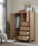aspenhome® Cambridge Modern Khaki Chiffarobe-1