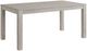 Elements International Eleanor White Rectangular Dining Table-0