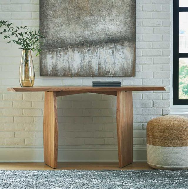 Signature Design by Ashley® Holward Natural Console Sofa Table-4
