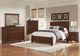 Vaughan-Bassett Bonanza Cherry Queen Sleigh Bed-2