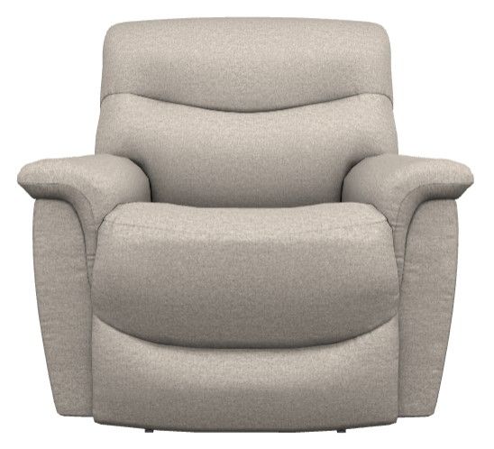 La-Z-Boy® James Muslin Power Wall Recliner with Headrest and Lumbar-1
