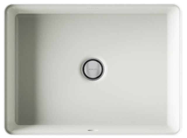Kohler Verticyl® Dune 17" Rectangular Undermount Bathroom Sink-1