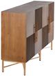 Stylecraft Dark Natural Wooden Cabinet-3