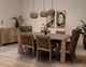International Furniture Direct Xel-Ha Dark Hay Brown Dining Table-1