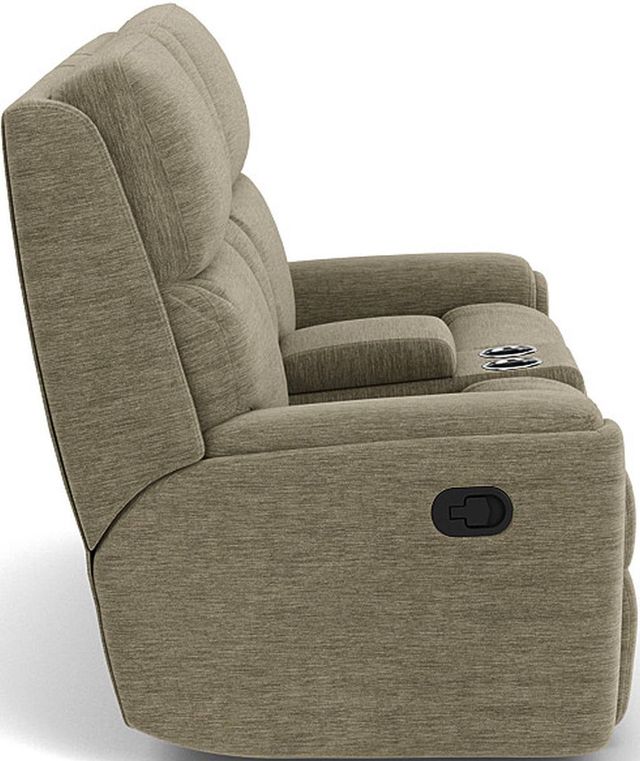 Flexsteel® Rio Reclining Loveseat with Console-2