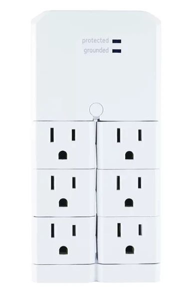 GE 6-Outlet Rotating Wall Tap-0