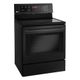LG 30" Electric Single Oven Range-Matte Black Stainless Steel-5