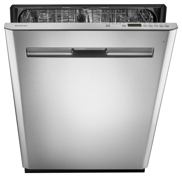 Maytag® 24" Fingerprint Resistant Stainless Steel Built In Dishwasher--2