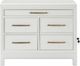 aspenhome® Alexander White Workstation/Combo File-3