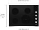 Whirlpool® 30" Stainless Steel Electric Cooktop-1