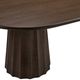 Crestview Calloway Stained Dark Brown Oval Dining Table-3