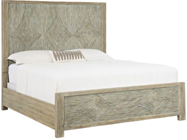 Hooker® Furniture Surfrider Driftwood Queen Panel Bed-0