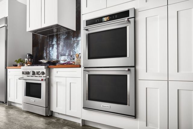 KitchenAid® 30" Stainless Steel Smart Electric Built In Double Oven-9