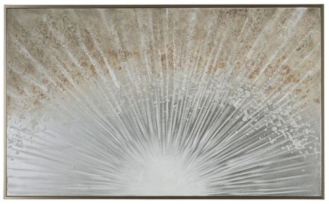 Signature Design by Ashley® Waldard Gray/Taupe/White Wall Art-2