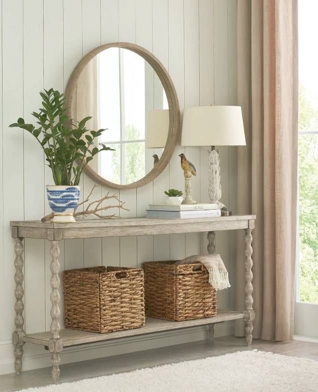 American Drew® Cambric Batiste Breve Console Table-1