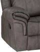 Powell® Galloway Stone Gray Manual Recliner-1