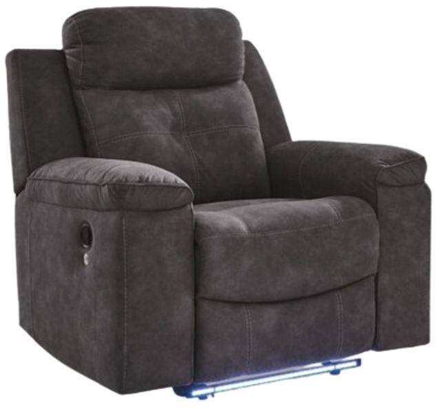 Benchcraft® Brysonview Charcoal Manual Recliner-0