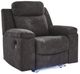 Benchcraft® Brysonview Charcoal Manual Recliner-0