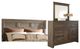 Signature Design by Ashley® Juararo 3-Piece Dark Brown Queen Panel Headboard Bedroom Set-0