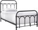 Signature Design by Ashley® Nashburg Black Youth Twin Metal Rod Bed-1