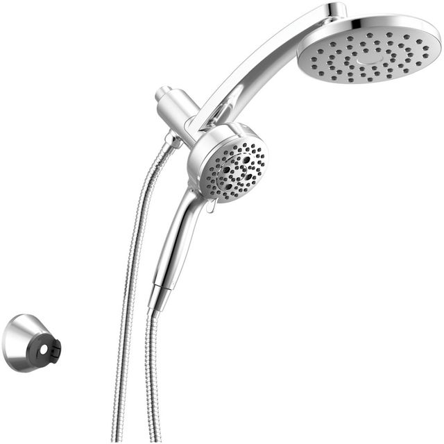 Delta Universal Showering PivotPro™ Lumicoat® Chrome 2.5 GPM 3-in-1 Combination Shower -0