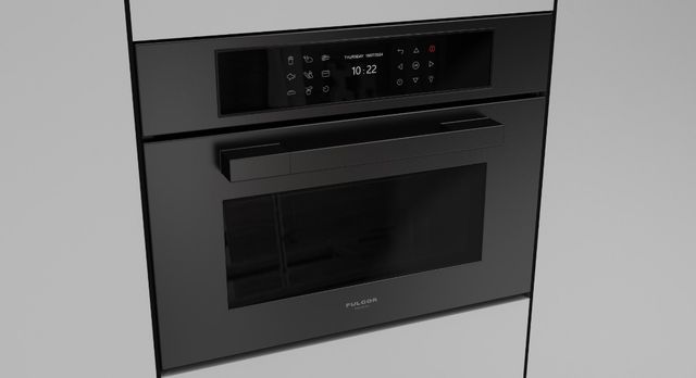 Fulgor Milano Matteo 700 Series 24" Matte Black Electric Speed Oven-1