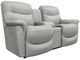 La-Z-Boy® James Dove Gray Power Reclining Loveseat with Console, Headrest, and Lumbar-0