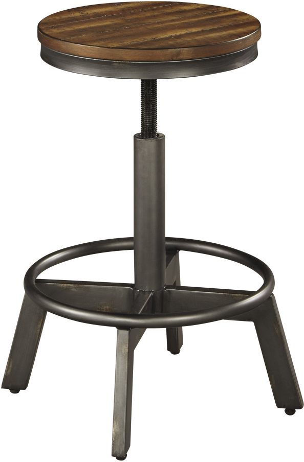 Signature Design by Ashley® Torjin Brown/Gray Swivel Counter Stool