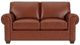 Flexsteel® Customizable Carson Leather Loveseat-2