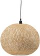A & B Home Beige Round Woven Chandelier-0
