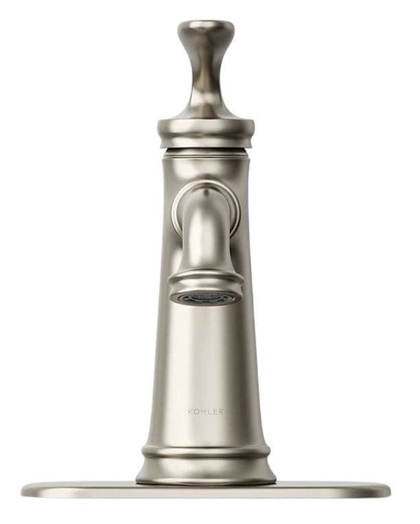KOHLER® Bellera® Vibrant Brushed Nickel Single-Handle Bathroom Sink Faucet-1