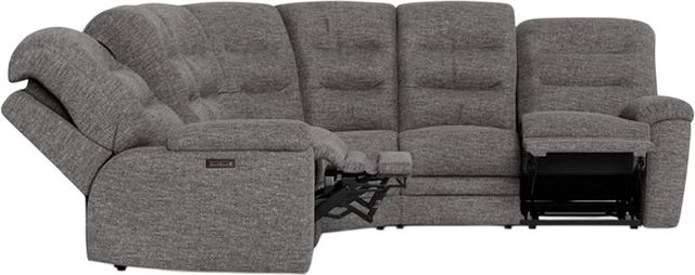 Palliser® Furniture Customizable Keiran 5-Piece Power Reclining Curved Sectional with Power Headrest-2
