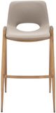 Zuo® Modern Desi Beige/Gold Barstool-2