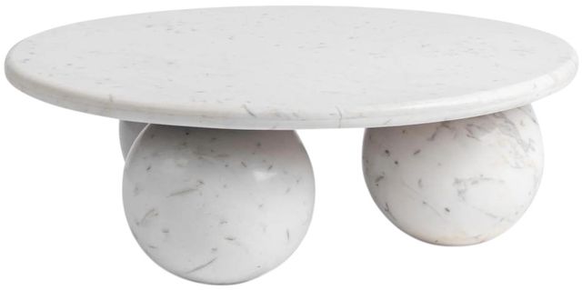 Classic Home Castello Atenea White Coffee Table-0